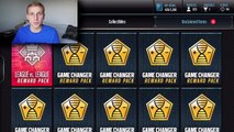 50x Game Changer Packs | Madden Mobile 16 Live Event Game Changer Pack Opening!!