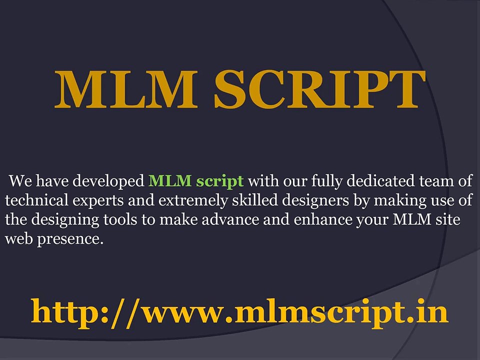 MLM Software - MLM Software Company