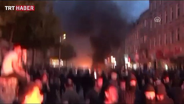 Hamburg savaş alanı...