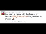 MARTIN LAWRENCE GIVES REACTION TO THE DEATH OF TOMMY FORD ON TWITTER!