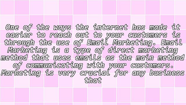 5 Reasons Why I Use Email Marketing for My Business