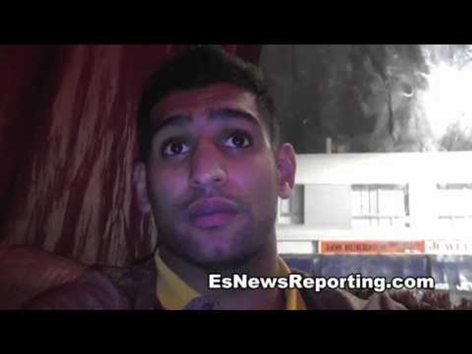 Amir Khan Wants Rematch with Garcia and Peterson talks Mayfield vs Garcia - EsNews Boxing