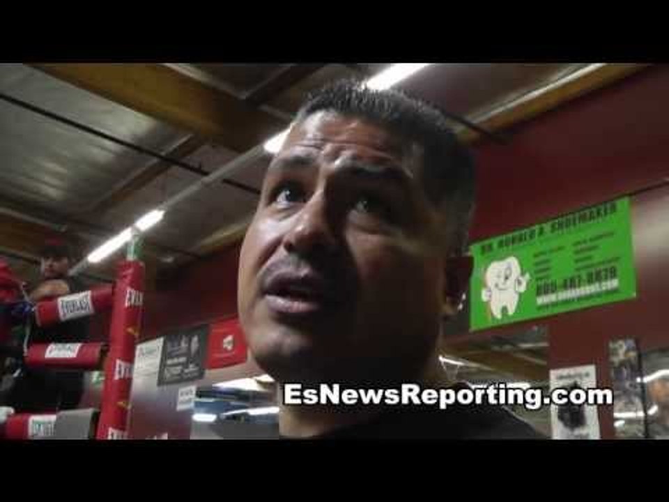 robert garcia  floyd mayweather beats sergio martinez - EsNews Boxing