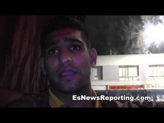 Amir Khan on Marcos Maidana vs Josesito Lopez - EsNews Boxing
