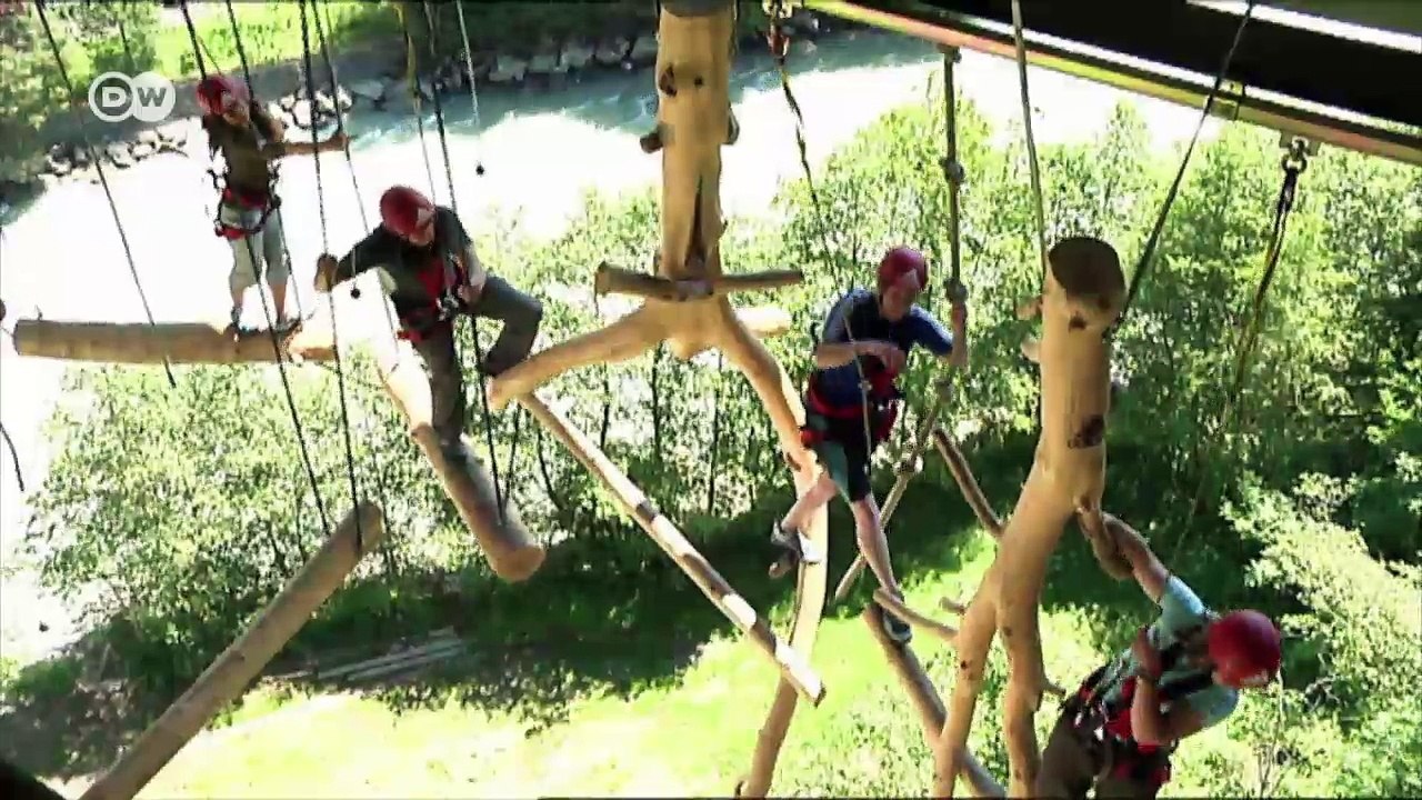 Klettern im größten Outdoor-Park Europas | Euromaxx