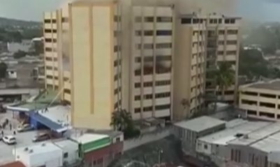 Kebakaran di Gedung 9 Lantai