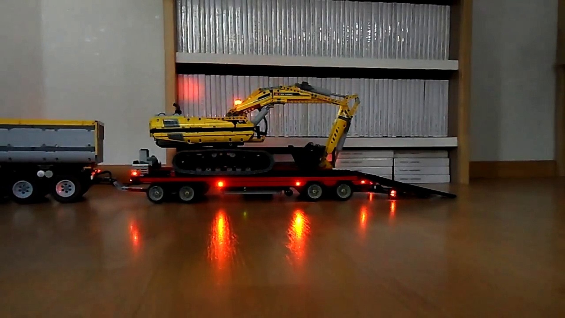 Lego Technic Dump Truck 10x4 Full Remote Control Video Dailymotion