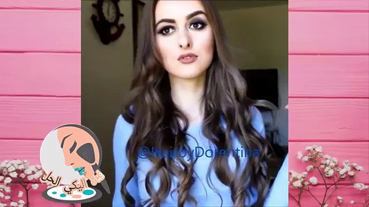 شاهدي هذه المبدعة ? في تسريحات الشعر✔تستعمل ادوات عجيبة✔لن تصدق النتيجة
