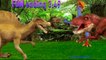Batalla dinosaurio épico lucha Niños súper giganotosaurus vs Spinosaurus t batalla rex dino dino sábado.
