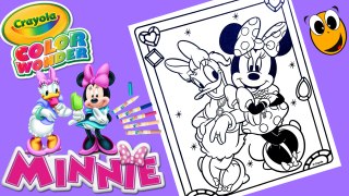 Crayola color wonder Minnie and Daisy Duck rotuladores magicos desenhos para colorir magic markers