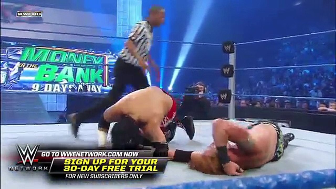 The Usos vs. Heath Slater & Justin Gabriel- SmackDown, July 8, 2011 (WWE Network Exclusive)