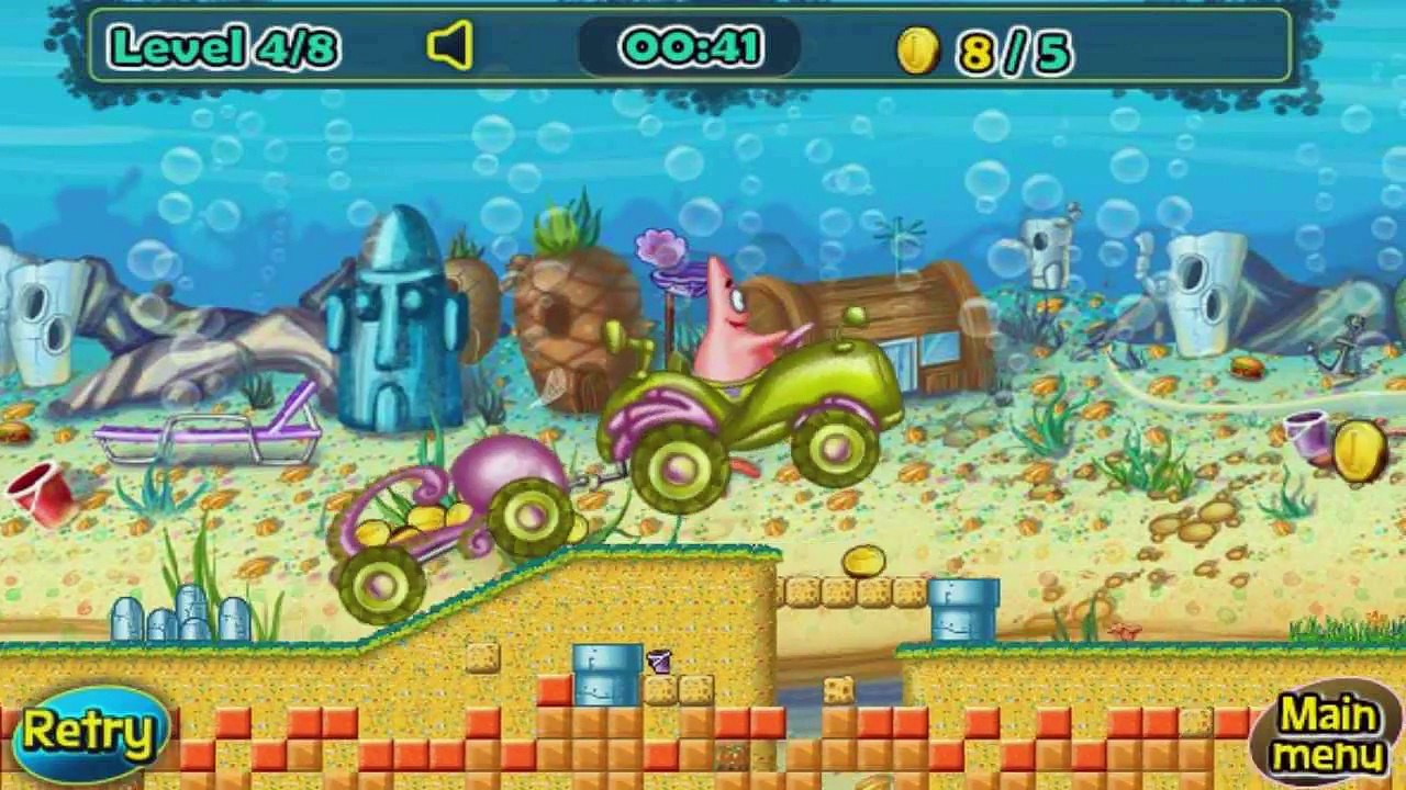 Spongebob Squarepants Tractor Games