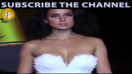 Kangana Ranaut WALKING on THE Ramp WITHOUT BRA - Must Watch 1