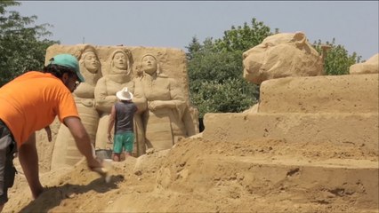 هذا الصباح- مهرجان النحت على الرمال