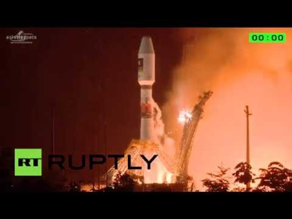 Double launch! Soyuz rocket carrying 2 Galileo satellites lifts off