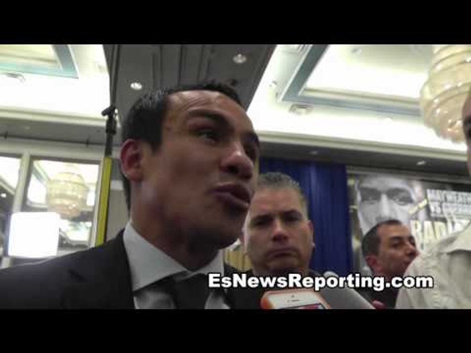 Juan Manuel MARQUEZ on Floyd Mayweather and Abner Mares - EsNews Boxing