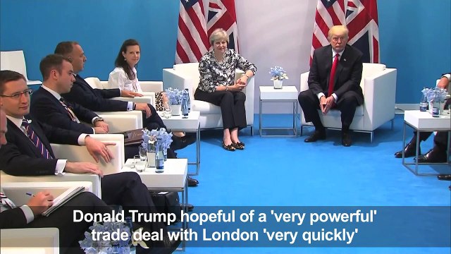 Trump eyes swift UK trade deal, says state visit to go ahead