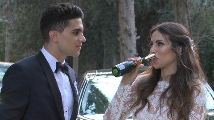 Melissa y Bartra solidarios tras su enlace