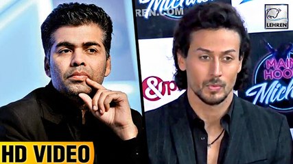Tiger Shroff Avoids Reacting On Karan Johar's Nepotism