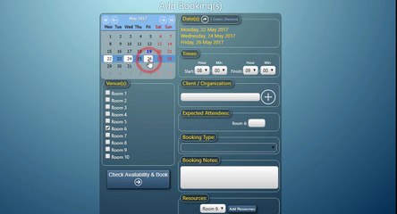 MIDAS: How To Add Multiple Individual Bookings