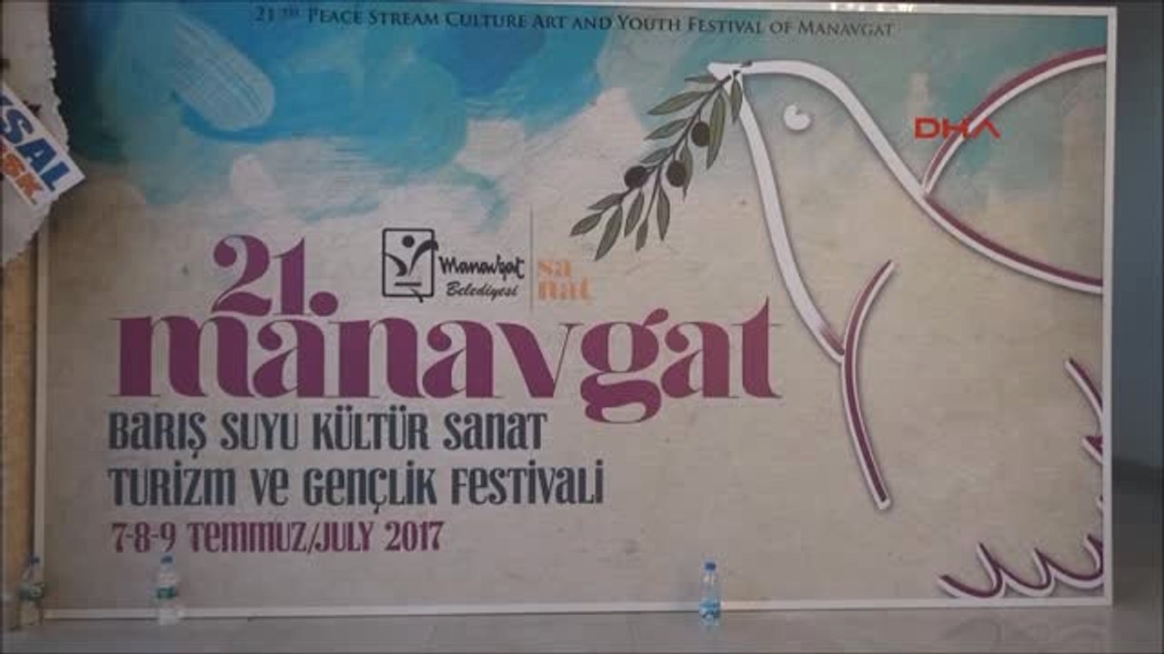 Antalya Manavgat Barış Suyu Festivali Renkli Başladı