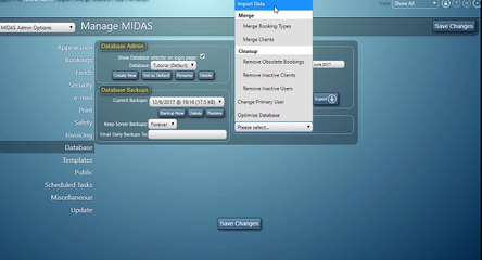 MIDAS: How To Import Data