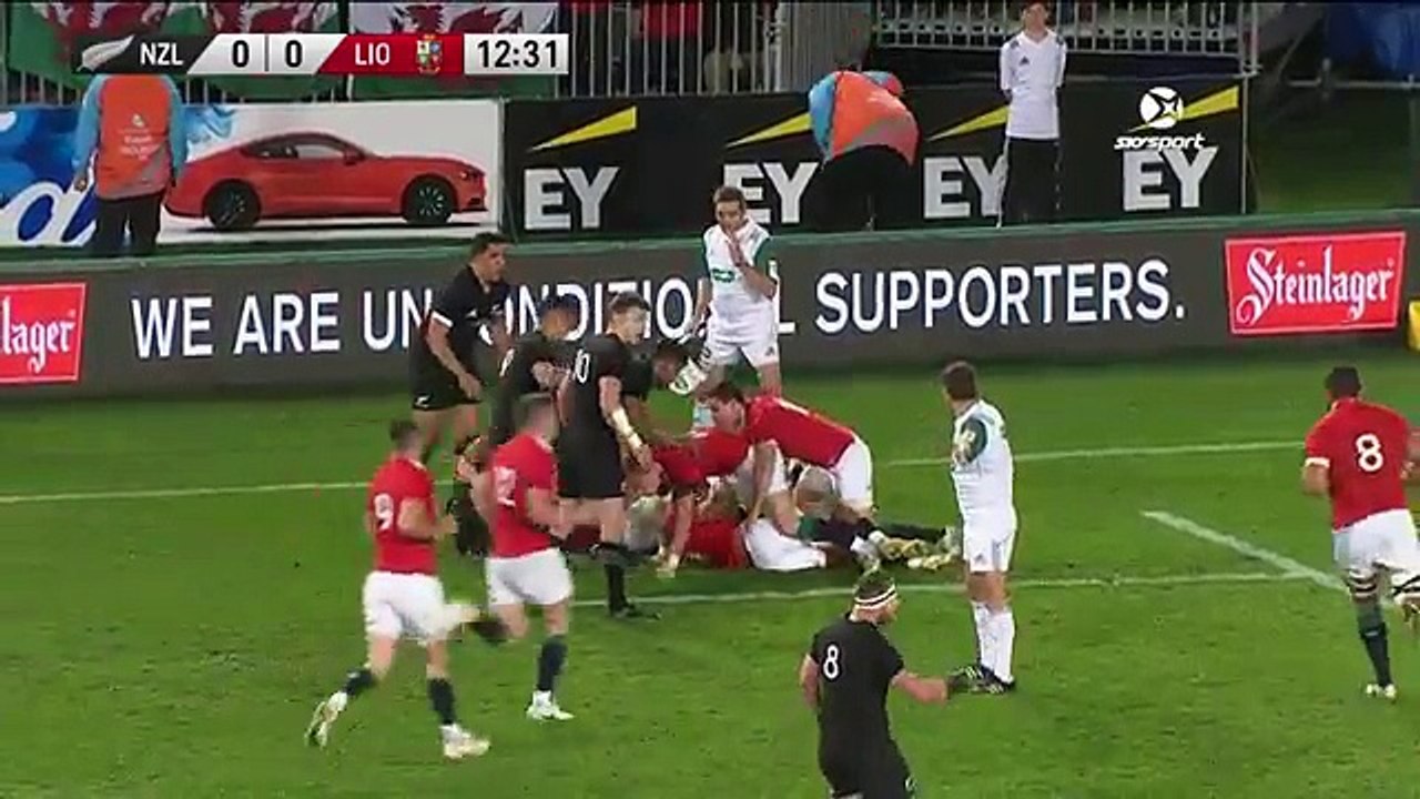 Les All Blacks et les Lions se séparent sur un match nul