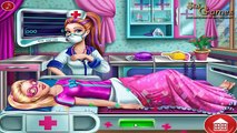 Bebé dibujos animados médico para congelado juego Juegos película jugar espinal cirugía para elsa