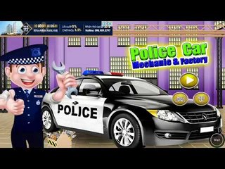 Car Games 2017 Police Car Factory Kids Games