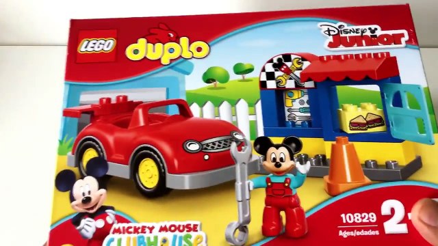 LEGO DUPLO Mickeys Workshop 10829 Cars Mechanic from Disney Mickey Mouse Clubhouse