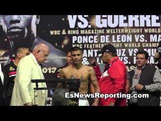 Abner Mares vs. Ponce De Leon Weigh-in
