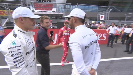 Grand Prix d'Autriche - Encore de la tension dans l'air entre Vettel et Hamilton !