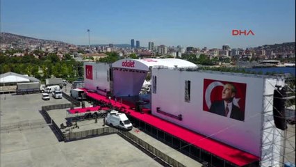 Maltepe Mitinge Hazırlanıyor