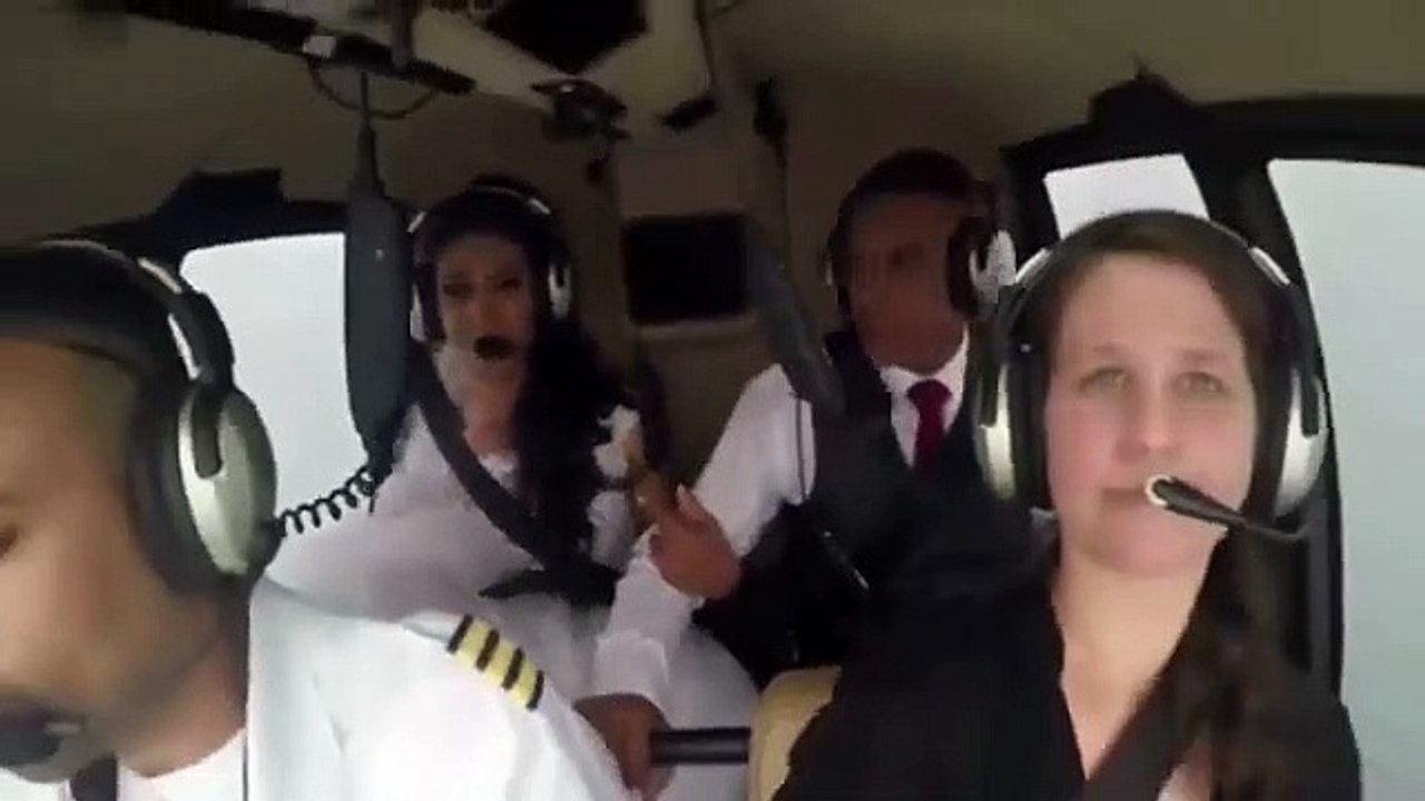 Düğüne Helikopterle Giden Çiftin Ölüm Anı Görüntüleri Ortaya Çıktı
