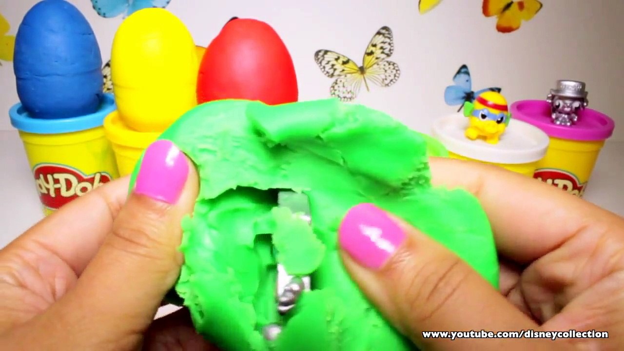 И Яйца скрытый монстры Подробнее Моши играть-DOH сюрприз Игрушки shopkins