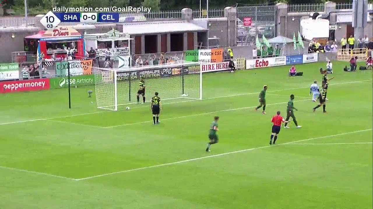 Mikael Lustig Goal HD - Shamrock Rovers 0 - 1 Celtic - 08.07.2017 (Full Replay)