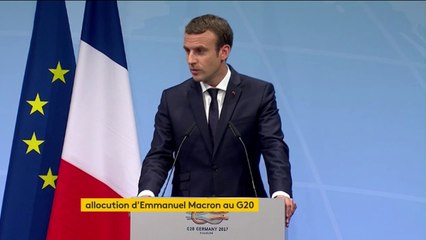#Climat #G20 "Le 12 décembre prochain (...) je réunirai un sommet" , Macron