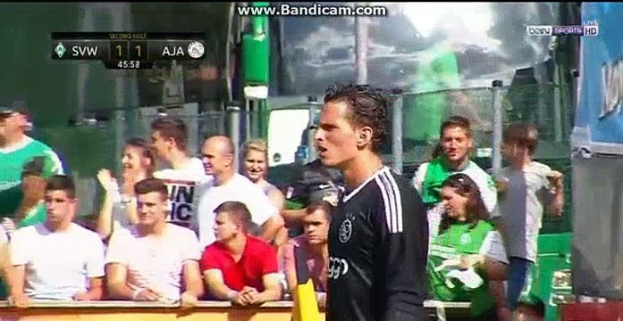 Eggestein Goal HD SV Werder Bremen (Ger) 1 - 1 Ajax (Ned) 08-07-2017