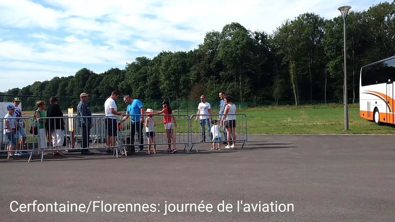 Cerfontaine/Florennes: première journée de l'aviation entre les aérodromes
