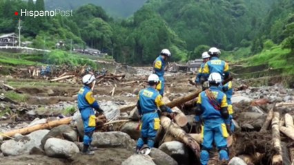Se elevan a 16 los muertos por lluvias torrenciales en Japón