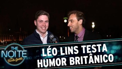 Léo Lins testa humor britânico com piadas brasileiras
