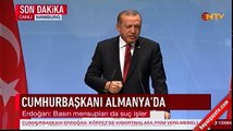 Erdoğan'dan Alman gazeteciye müthiş kapak