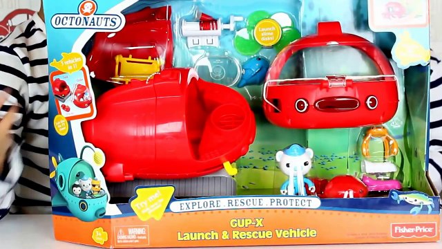 OCTONAUTS Gup X Mission Vehicle Barnacle Octonauts Playset Disney Junior Toy