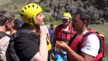 Erzincan Valisi Ali Arslantaş Rafting Yaptı