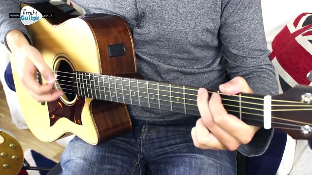 Brown Eyed Girl Guitar Tutorial Lesson EASY CHORDS Van Morrison