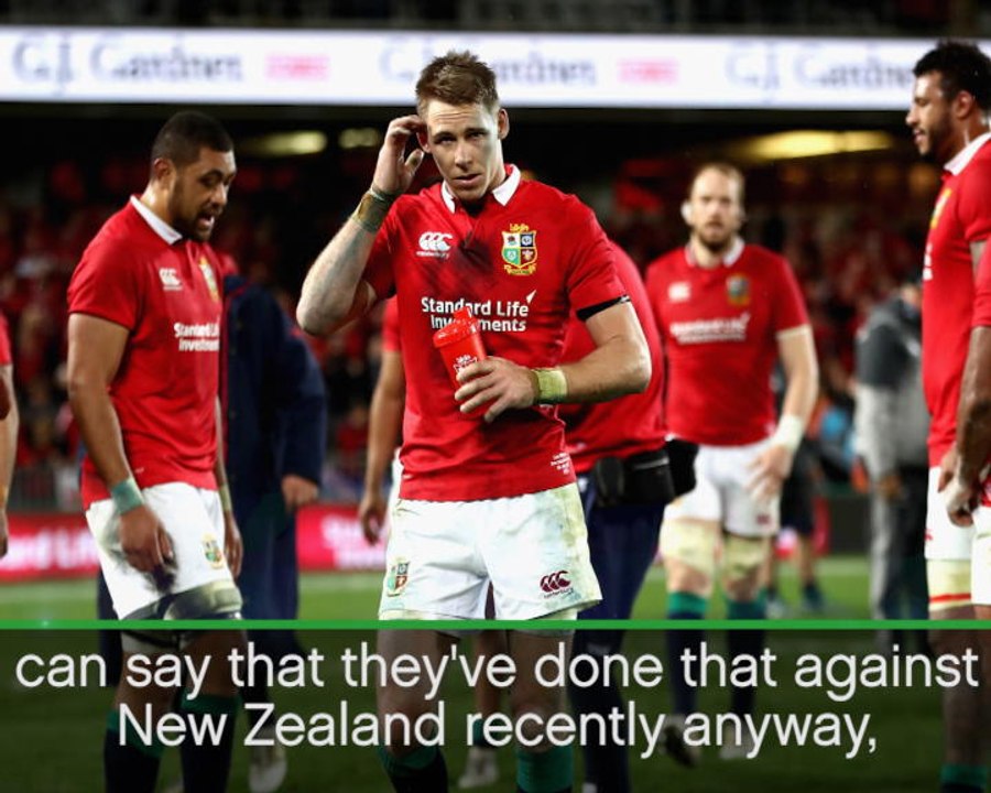 Lions 'rattled' All Blacks in third test - George