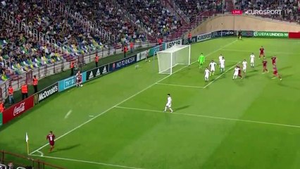 1-0 Ondrej Sasinka Goal HD - Czech Republic U19 vs Georgia U19 08.07.2017 HD