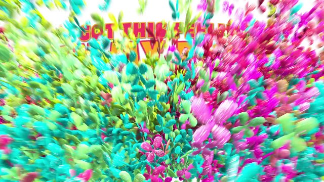 Cant Stop the Feeling! Lyric Video | TROLLS