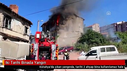 Iki Tarihi Binada Yangın