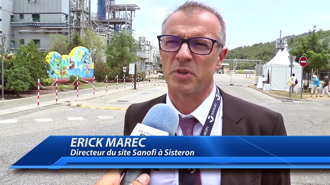 Sisteron : l'usine Sanofi fête ses 100 ans avec ses employés et leur famille